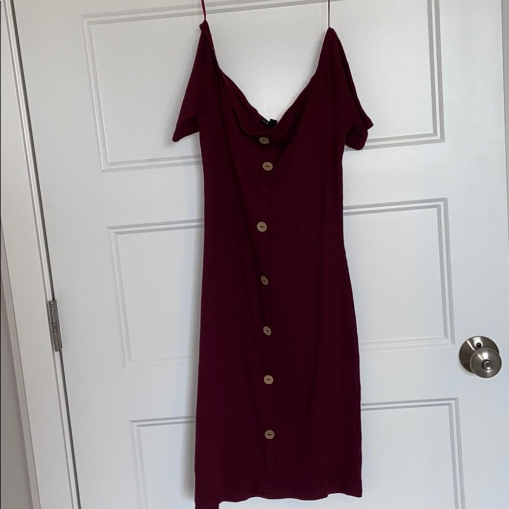 Off the shoulder dress